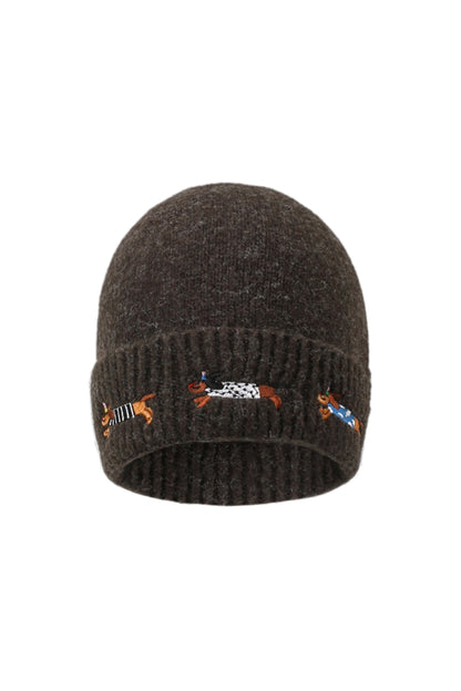 Muts met dierenprint, casual, polyester, dagelijkse accessoires