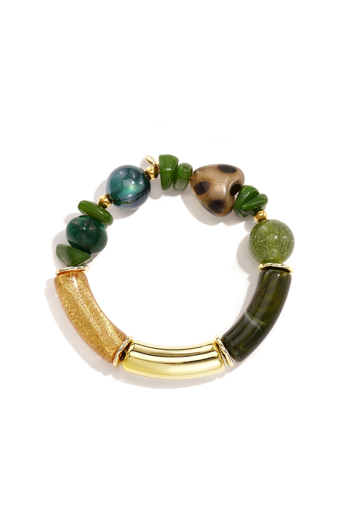 Acryl kralenarmbanden, eenvoudige dagelijkse kralenserie, damessieraden