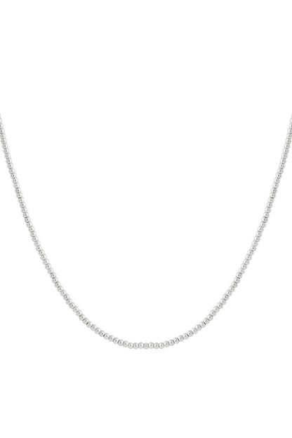 Ketting van massieve kralen - 4 mm