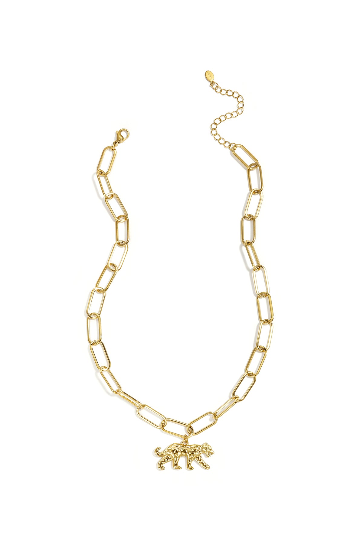 Schakelketting met panterbedel