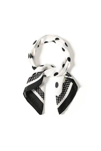 Zomersjaals met stippen, casual, polyester, dagelijkse accessoires
