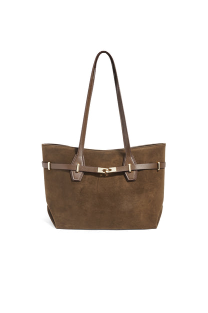 Tote Bags Effen Kleur Casual Suède Dagelijkse Accessoires
