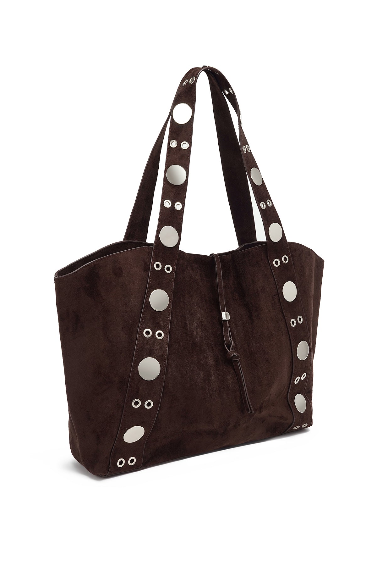Schoudertassen van effen polyester. Accessoires.