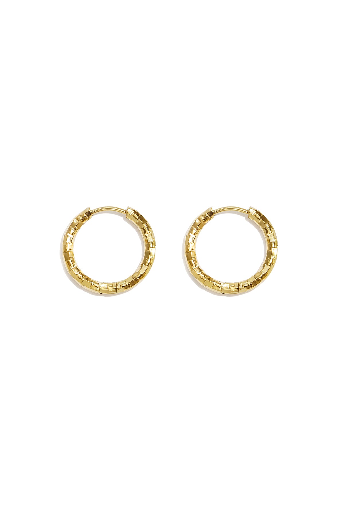 Oorbellen van roestvrij staal, Circle Simple, Simple Series, damessieraden