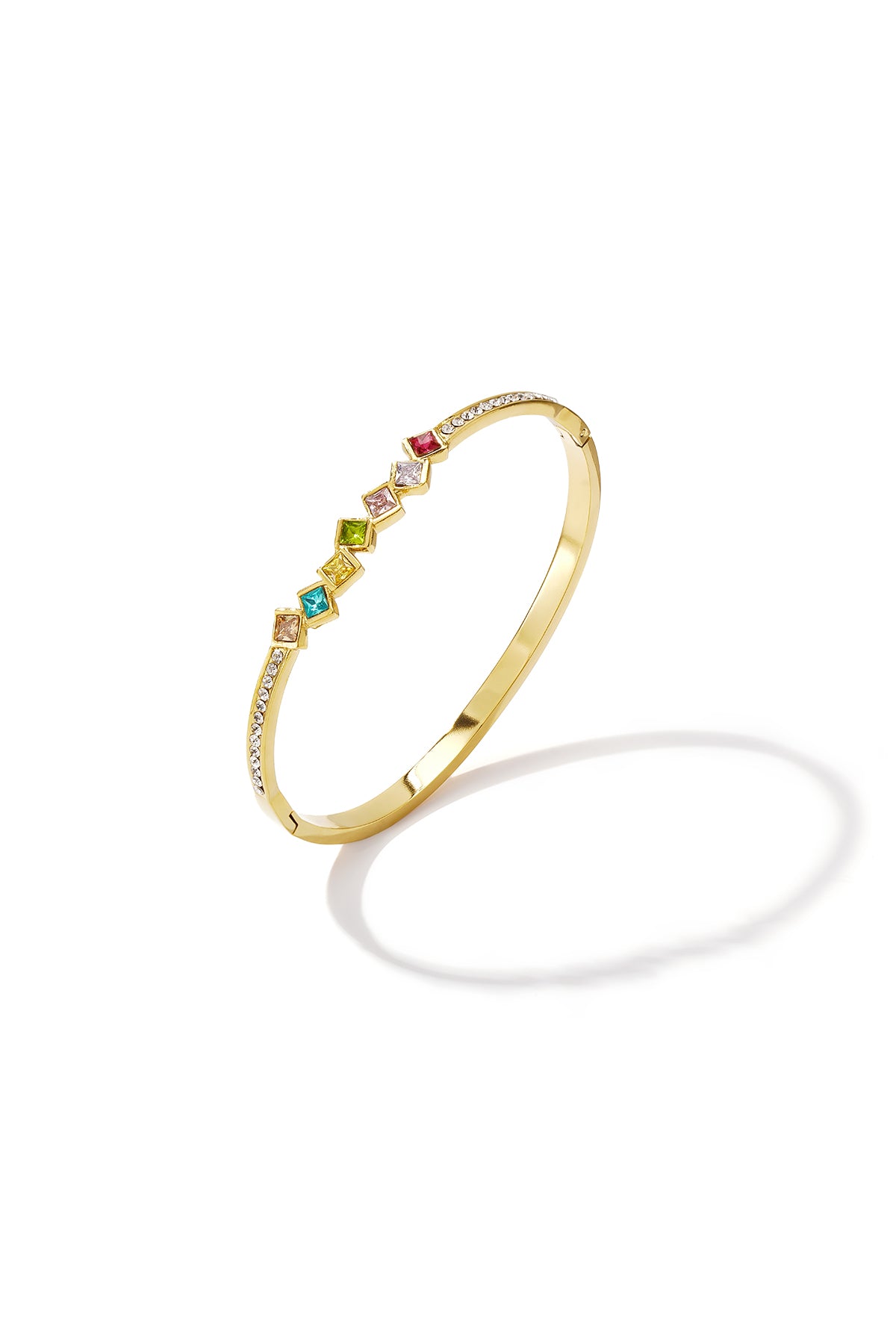 Roestvrijstalen rechthoekige armbanden, eenvoudige dagelijkse sieraden uit de Simple Series voor dames.