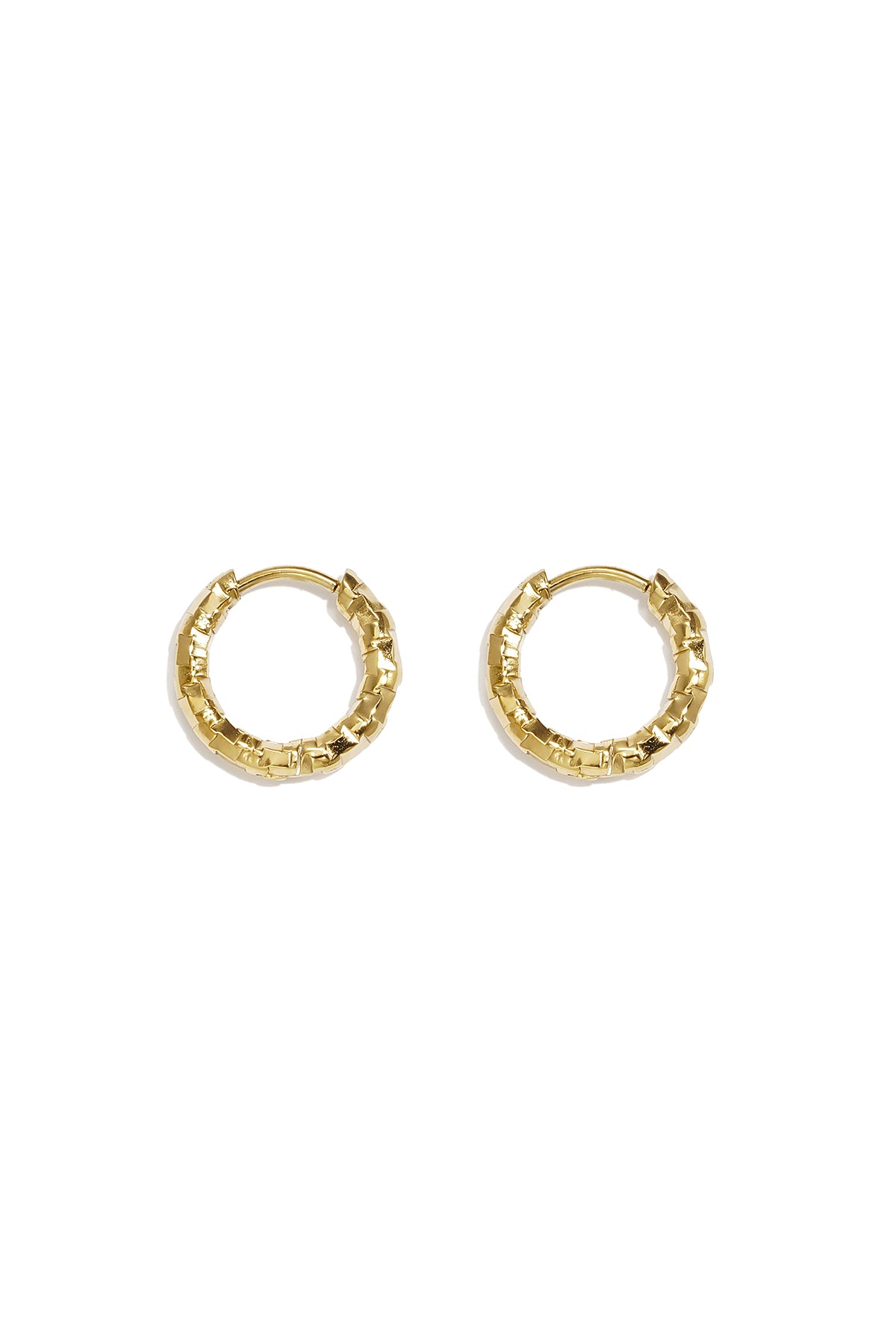 Oorbellen van roestvrij staal, Circle Simple, Simple Series, damessieraden