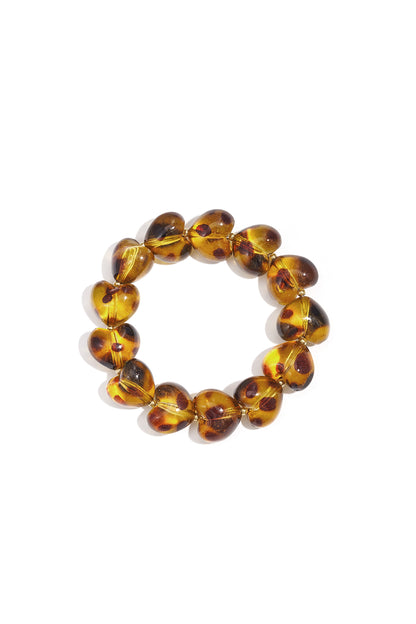 Acryl kralen armbanden luipaardprint retro dagelijkse klassieke serie dames sieraden