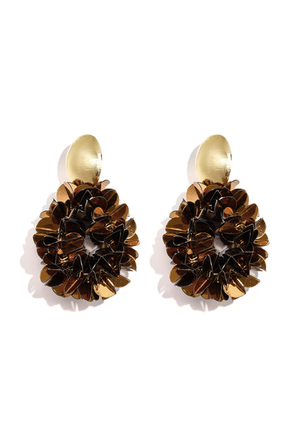 PVC feestoorbellen, effen kleur, casual, geschikt voor feestjes/bijeenkomsten, luxe serie, dames sieraden
