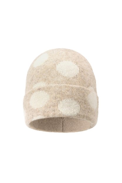 Muts met stippen, eenvoudige polyester muts, dagelijkse accessoires