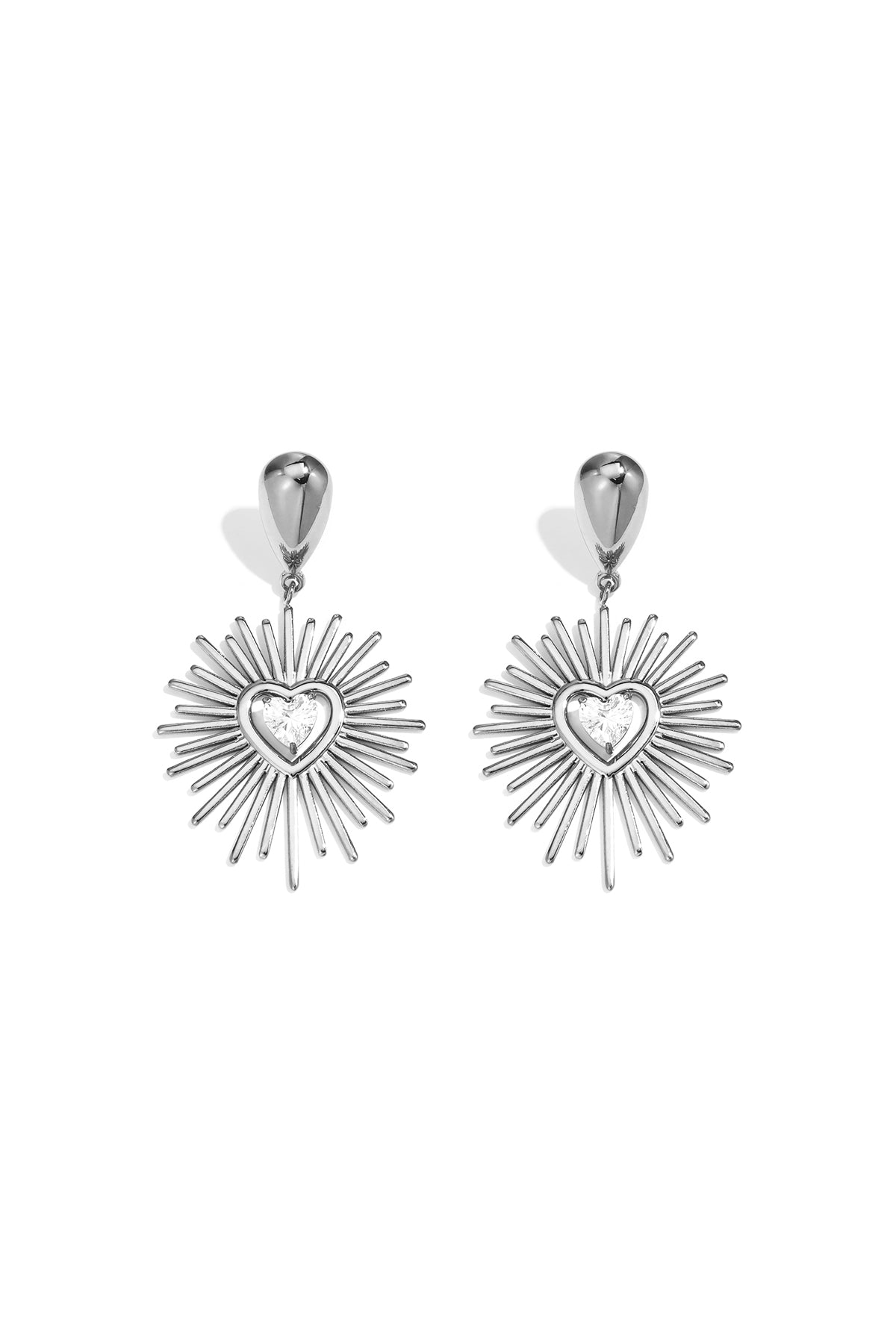Oorbellen van roestvrij staal met onregelmatige vorm, elegant, geschikt voor feestjes en bijeenkomsten, luxe serie damessieraden
