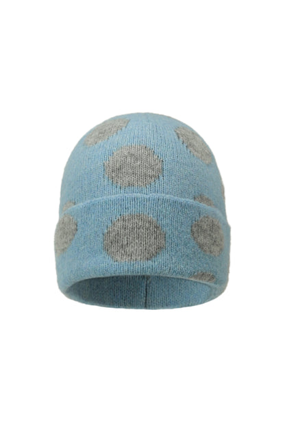 Muts met stippen, eenvoudige polyester muts, dagelijkse accessoires