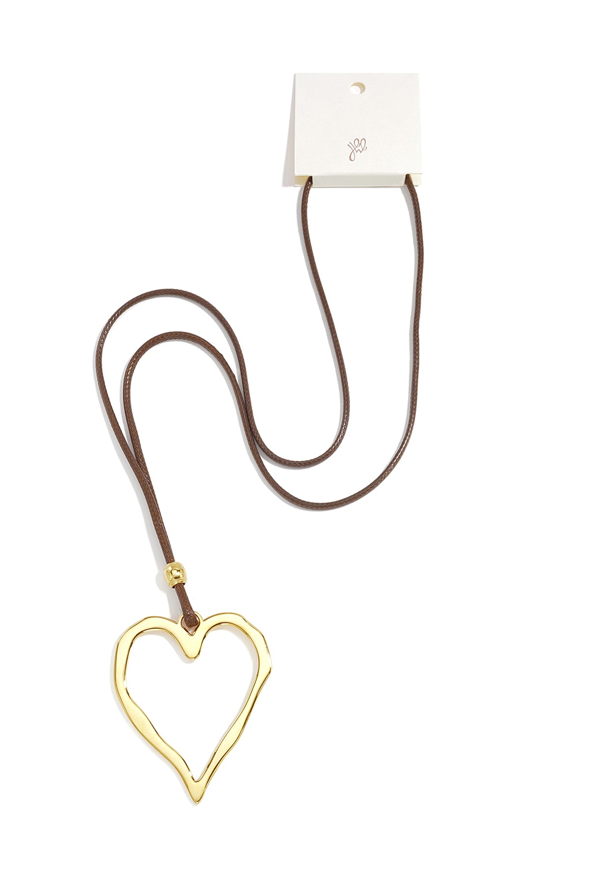 Lange roestvrijstalen halsketting met hartje, eenvoudige, alledaagse serie, dames sieraden