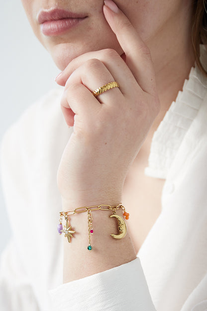 Bedelarmband Maanlicht