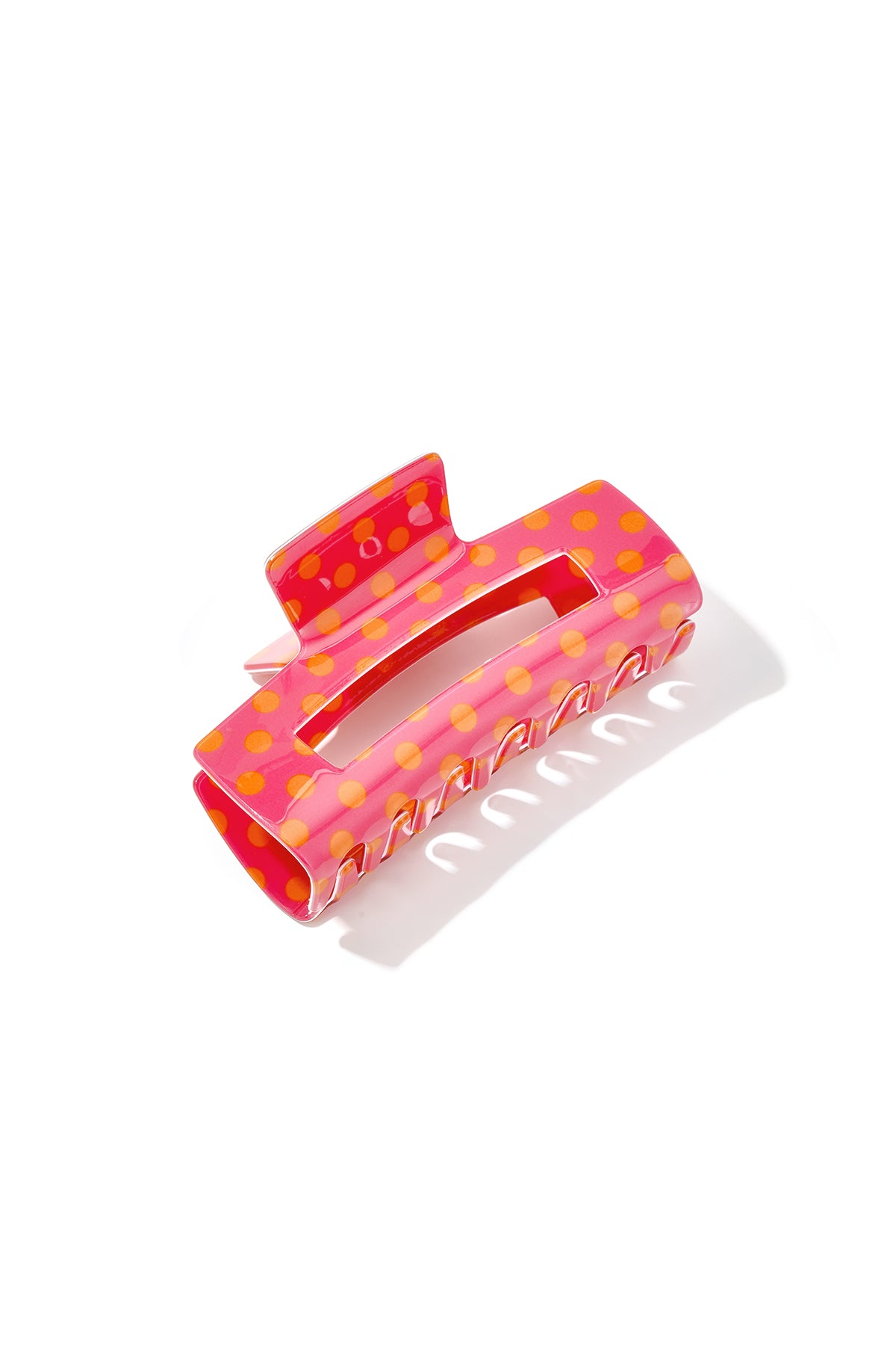 Haarclips met stippen, dagelijkse PVC-accessoires