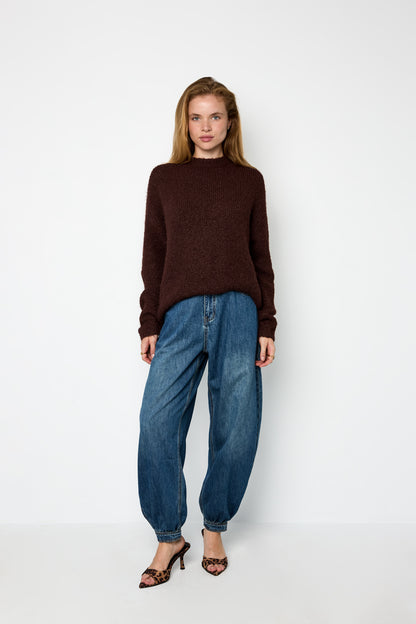 Trui met open rug