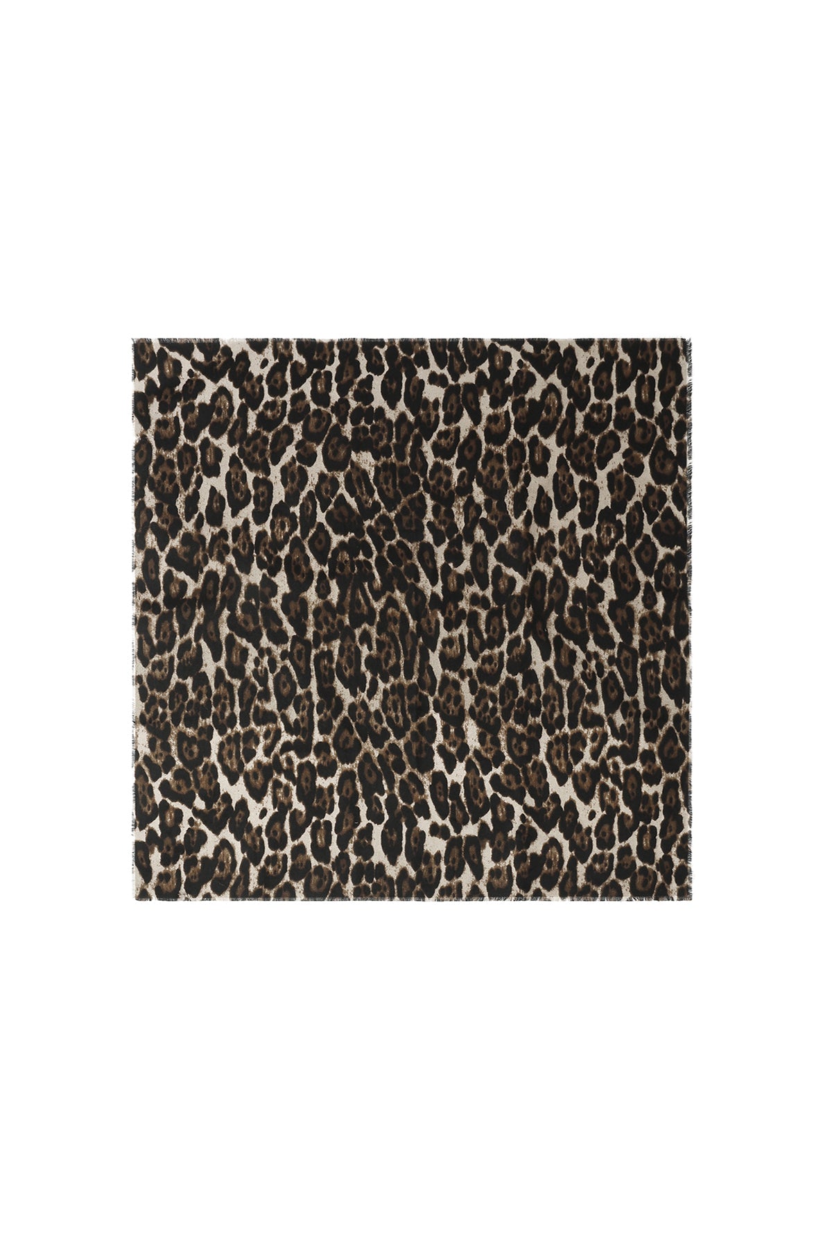 Wintersjaals met luipaardprint, eenvoudig, van polyester, ideaal voor dagelijks gebruik.