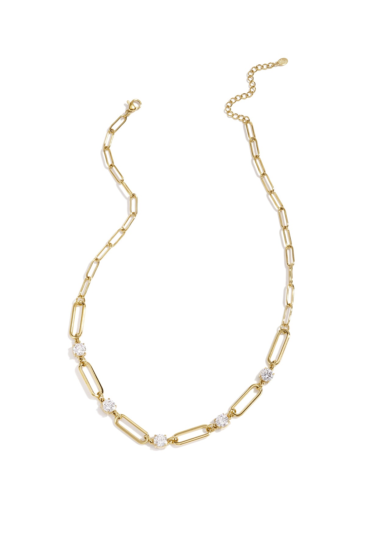 Roestvrijstalen hangerkettingen, Circle Simple Daily Simple serie, damessieraden