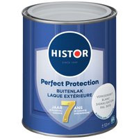 Histor Perfect Protection Buitenlak - Houtlak - Houtverf voor Buiten - Zijdeglans Verf voor Hout - Buitenverf - Verkeerswit RAL 9016 - 0.75 L