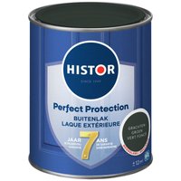 Histor Perfect Protection Buitenlak - Houtlak - Houtverf voor Buiten - Hoogglans Verf voor Hout - Buitenverf - Grachtengroen - 0.75 L