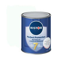 Histor Perfect Protection Buitenlak - Houtlak - Houtverf voor Buiten - Hoogglans Verf voor Hout - Buitenverf - Verkeerswit RAL 9016 - 0.75 L