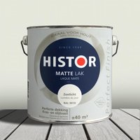 Histor Perfect Finish Lak Mat 2,5 liter - Zonlicht (Ral 9010)