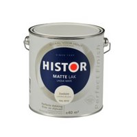 Histor Perfect Finish Lak Mat 2,5 liter - Zonlicht (Ral 9010)