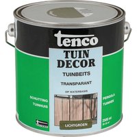 Tenco tuindecor beits transparant lichtgroen - 2,5 liter