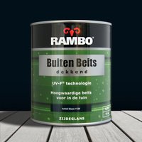 Rambo Buiten Beits Dekkend - 0,75 liter - Antiekblauw