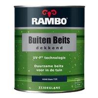 Rambo Buiten Beits Dekkend - 0,75 liter - Antiekblauw