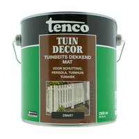 Tenco Tuindecor - Zwart - Mat - 2,5 liter